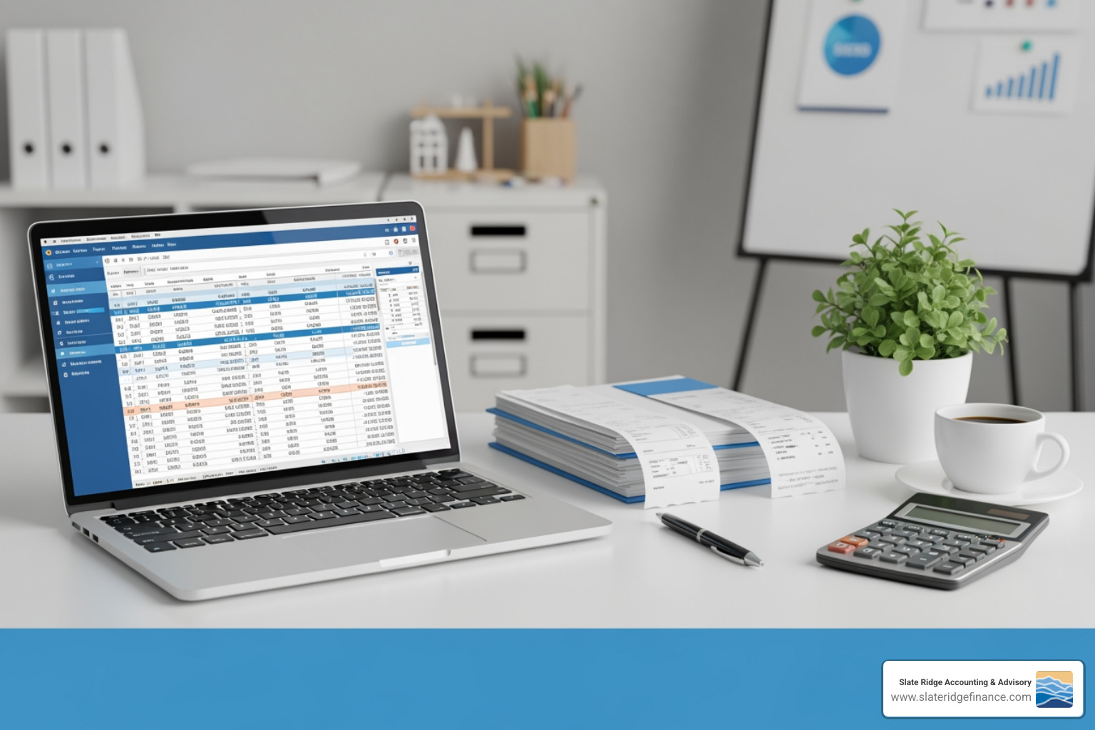 organized digital receipts on a screen - accounting best practices for small businesses organized digital receipts on a screen - accounting best practices for small businesses